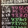 8月10日の金プラチナ買取相場